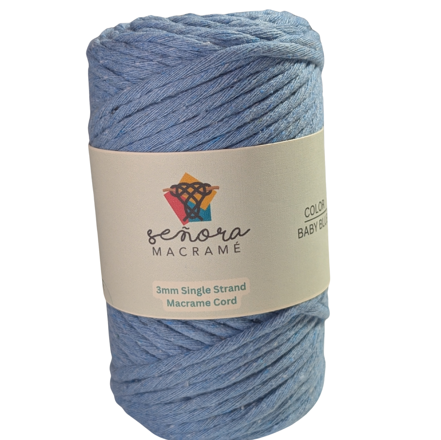 Urdimbre 3mm 90m Baby Blue
