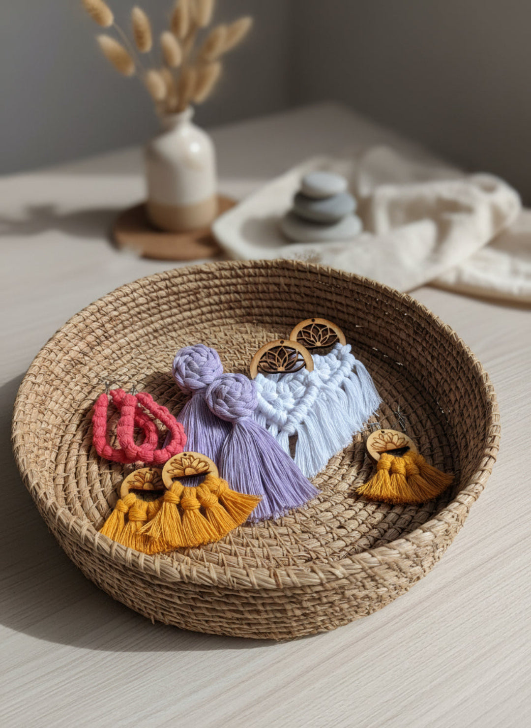 Video Tutorial Aretes en Macramé