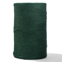 Macrame cord single strand 4mm - Deep Green