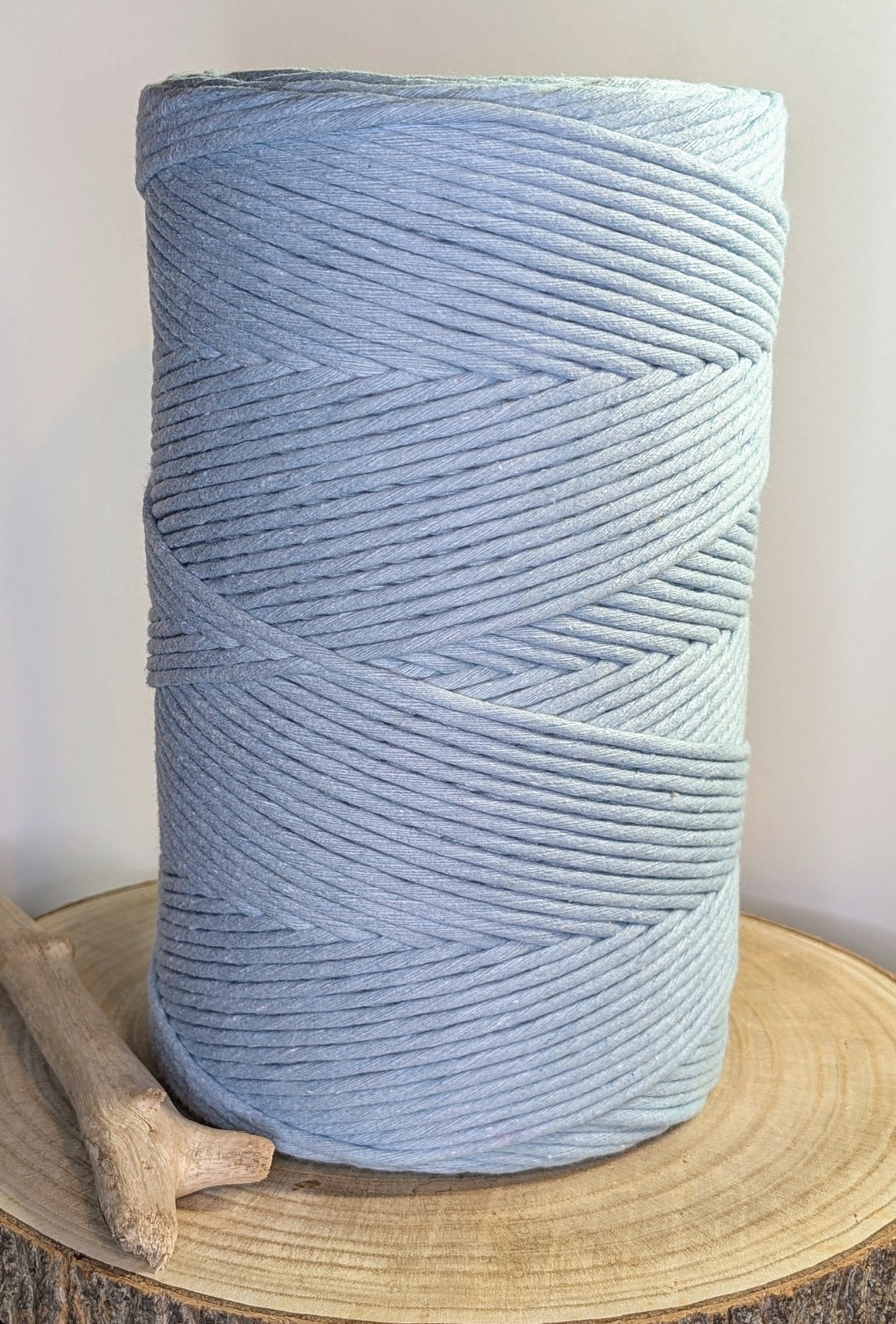 Hilo macrame-Vintage Blue