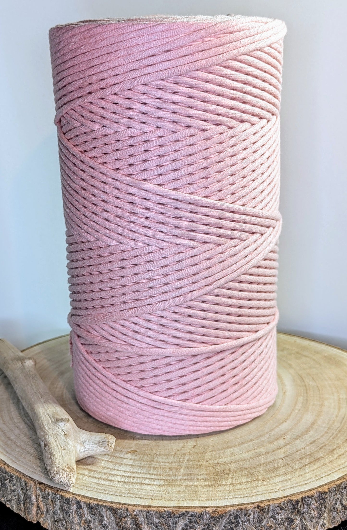 Hilo macrame-Pale Pink Color