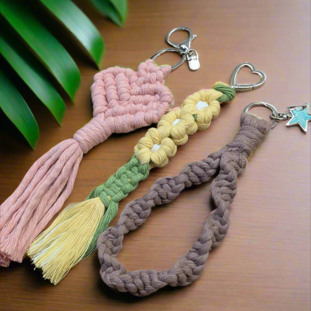 Kit materiales para crear 3 llaveros