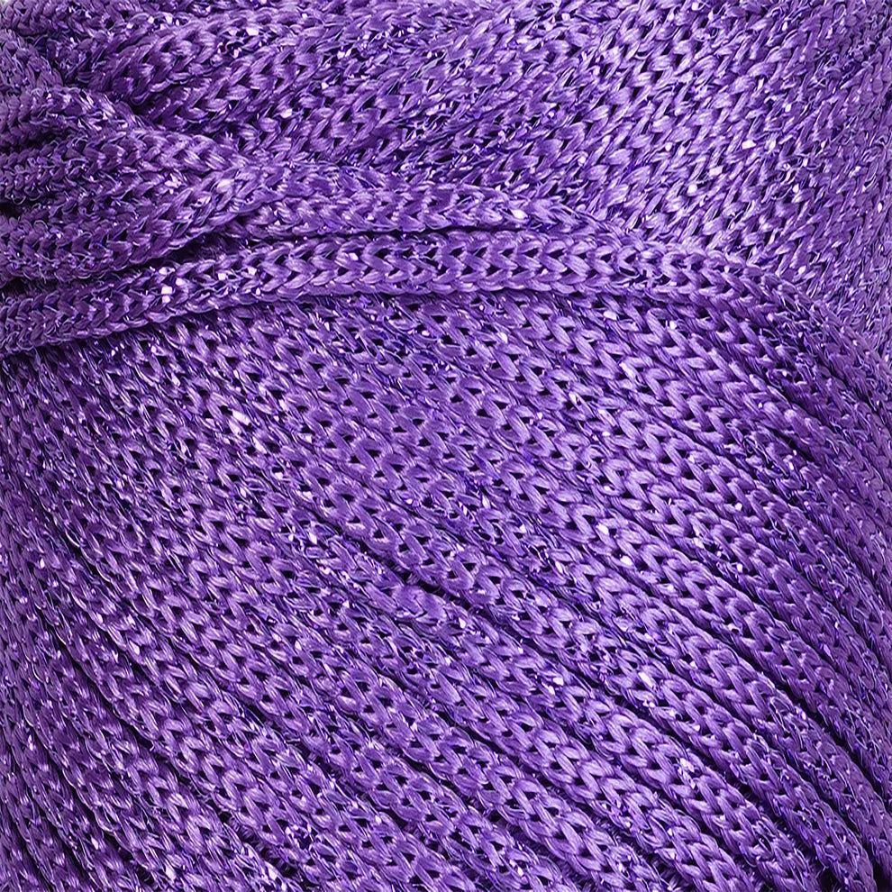Hilo sintético con brillo 2mm Sparkle Lilac