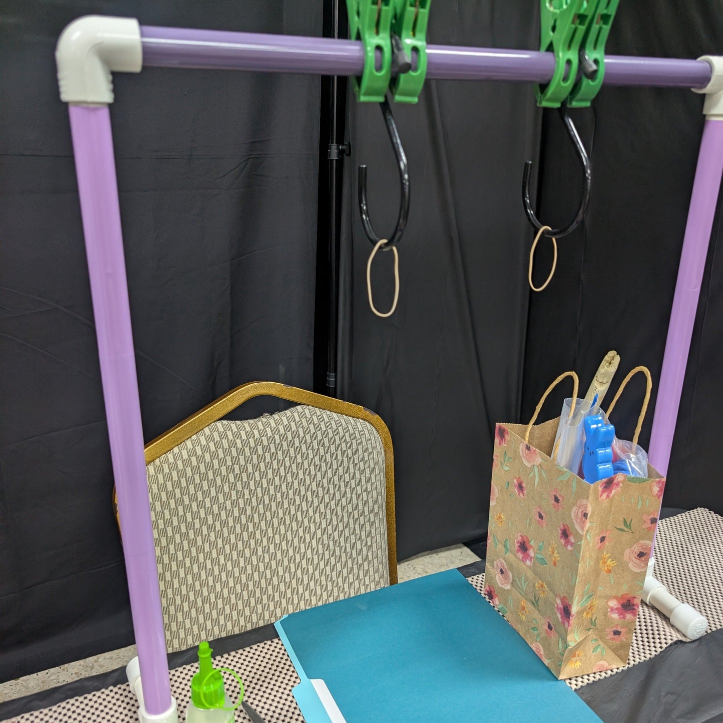Estaciones de trabajo para macramé