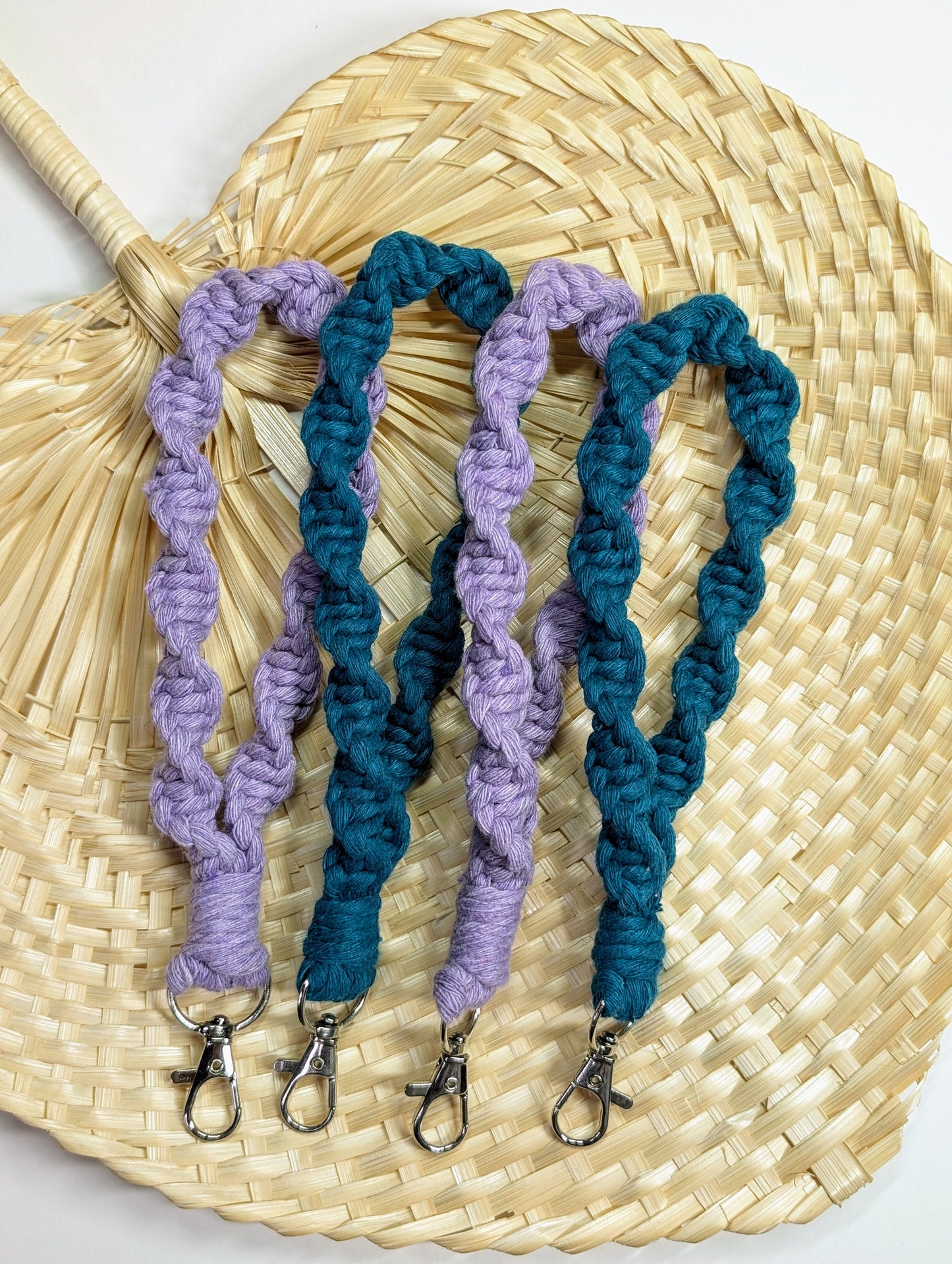 Llavero de muñeca, espiral