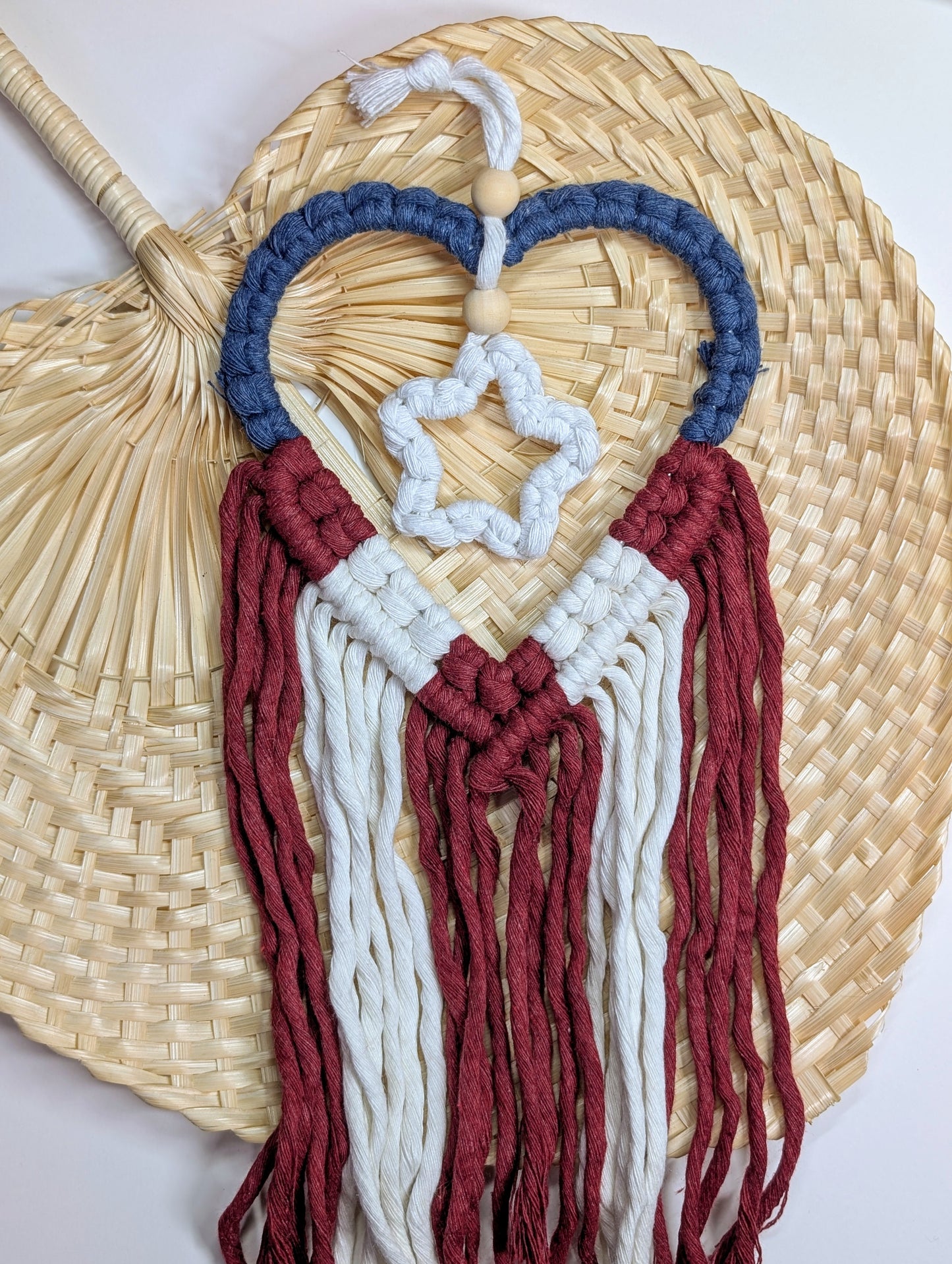 Bandera PR en forma de corazón