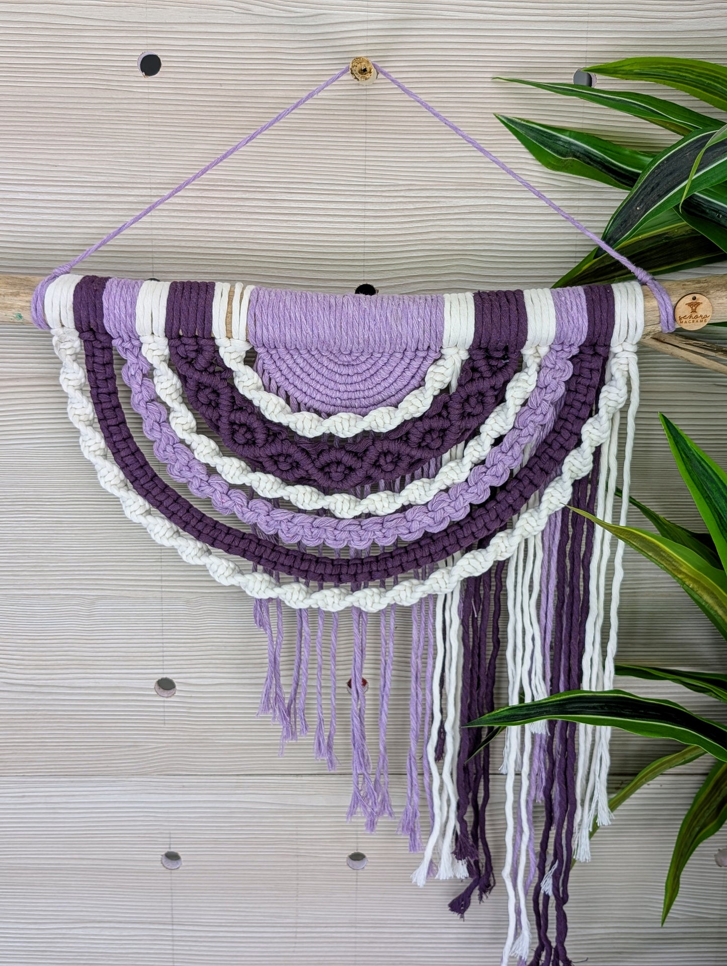 Media luna, violetas