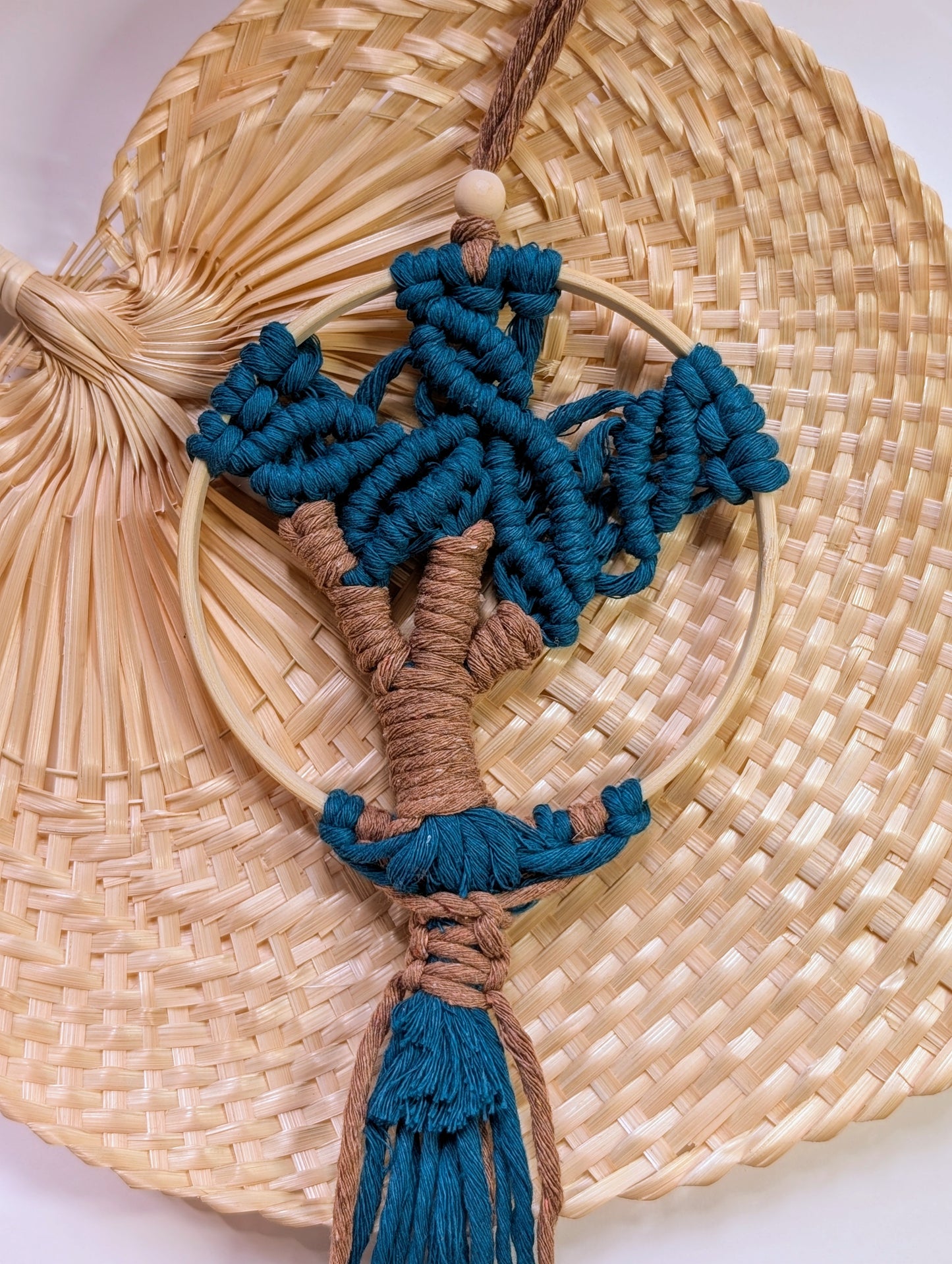 Árbol de la vida mini-turquesa