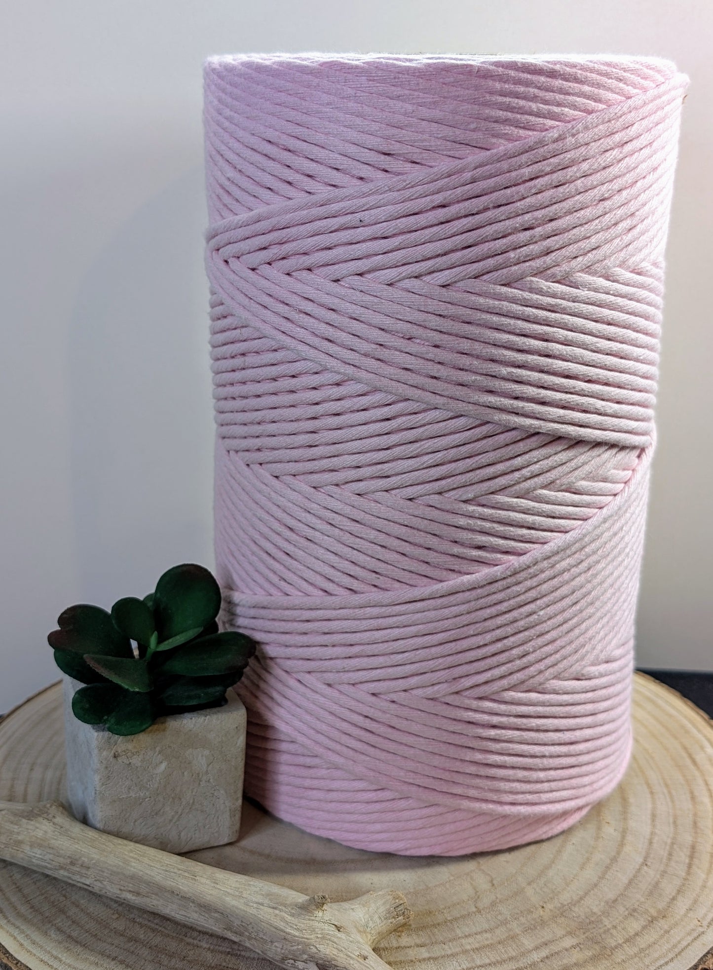 Hilo macrame-Baby Pink