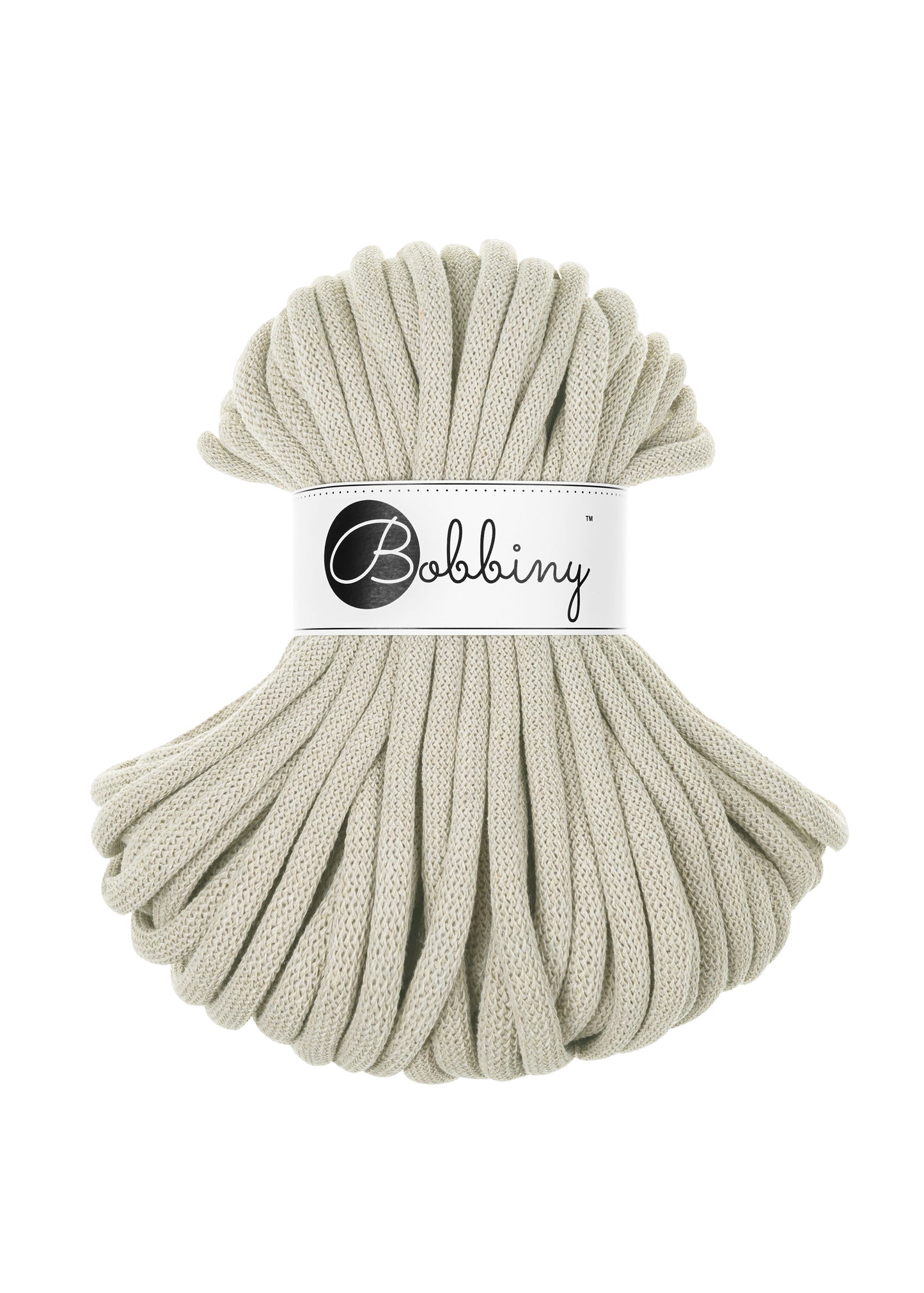 Braided cord 9mm - Pale Olive