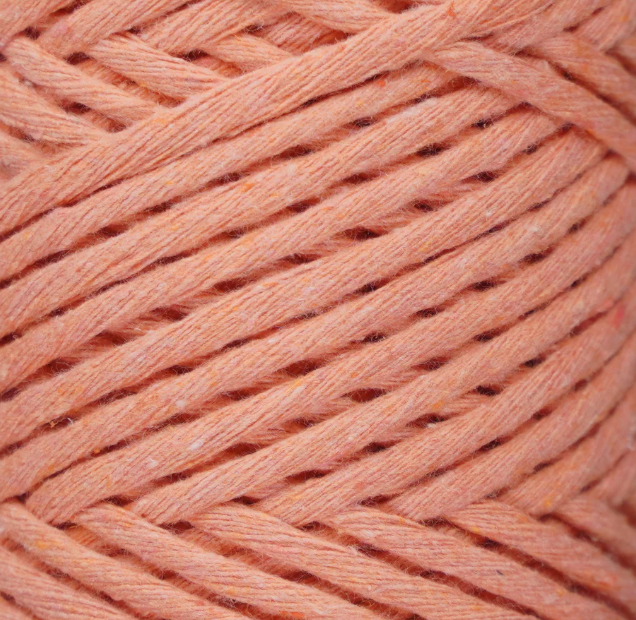 Urdimbre 3mm 90m Salmon Pink