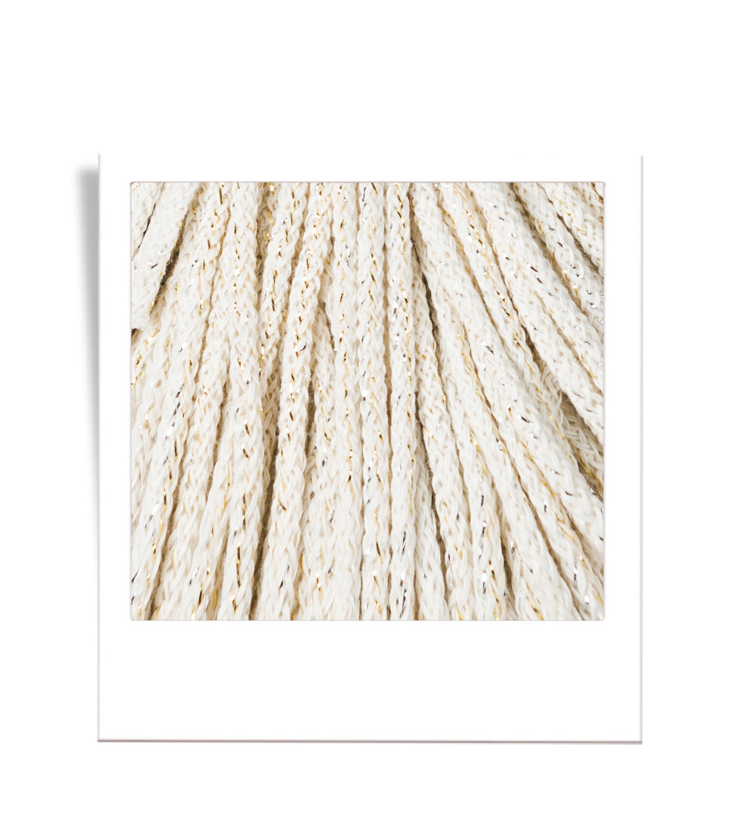 Braided Cord 3mm Shiny Natural