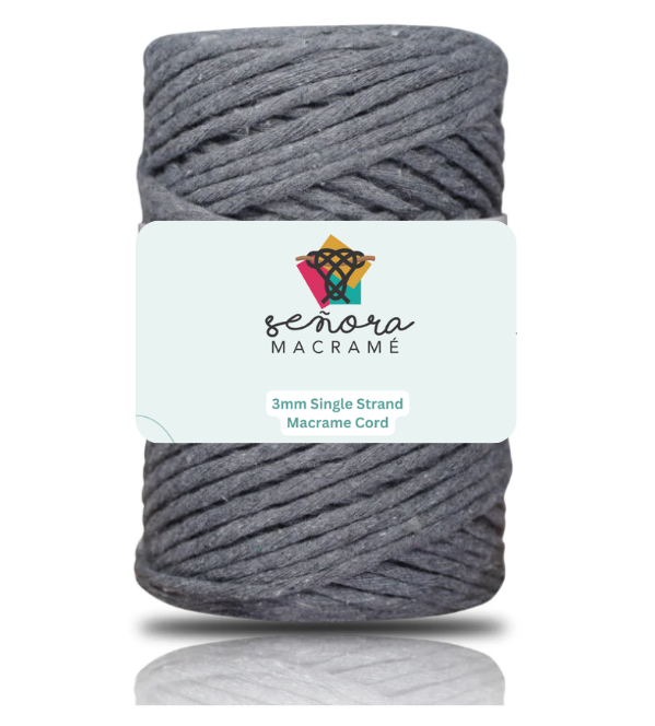 Urdimbre 3mm 90m Dark Grey