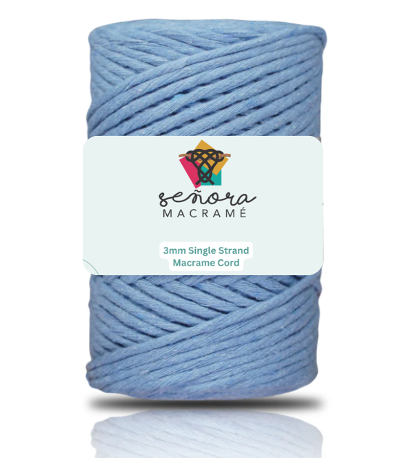 Urdimbre 3mm 90m Baby Blue