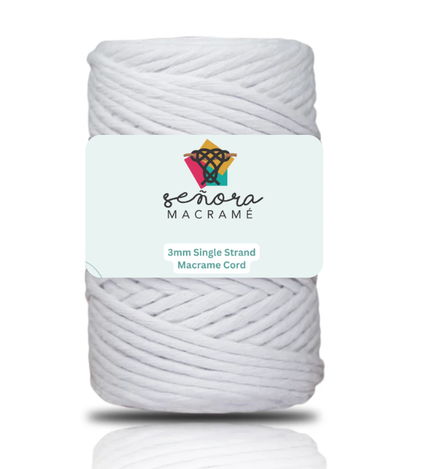 Urdimbre 3mm 90m White