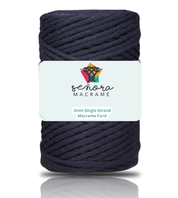 Urdimbre 3mm 90m Indigo Blue