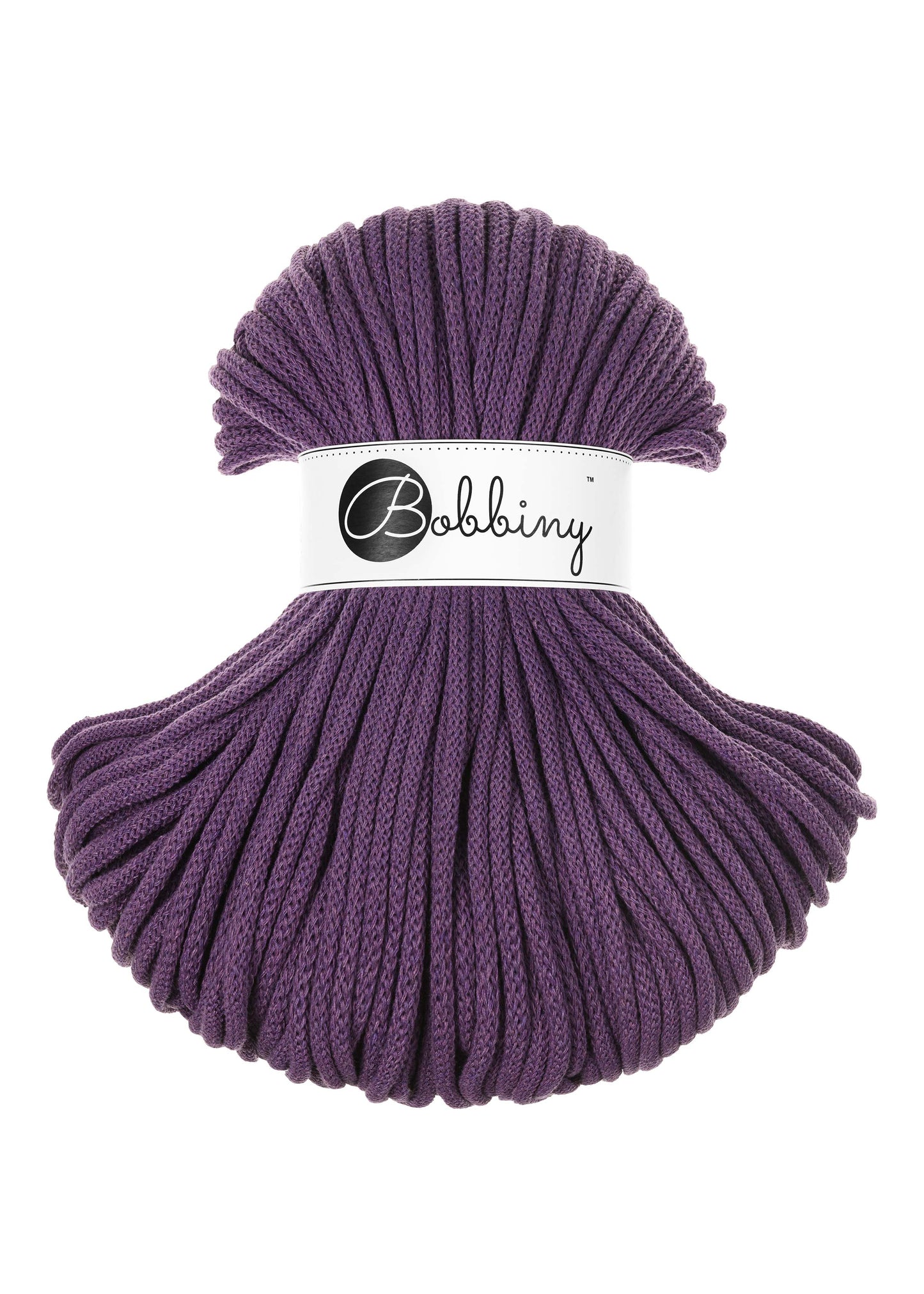 Braided cord 5mm - Violet