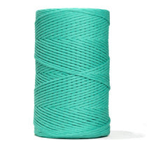 Macrame cord single strand 4mm - Caribbean Blue