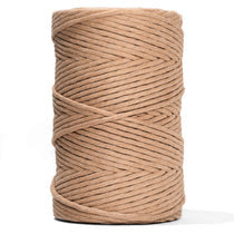 Macrame cord single strand 4mm - Cocoa