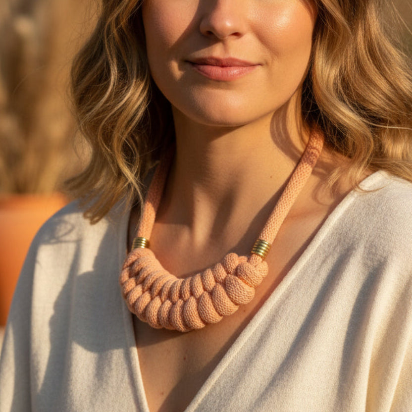 Taller Presencial de Macramé - Collares en Macramé