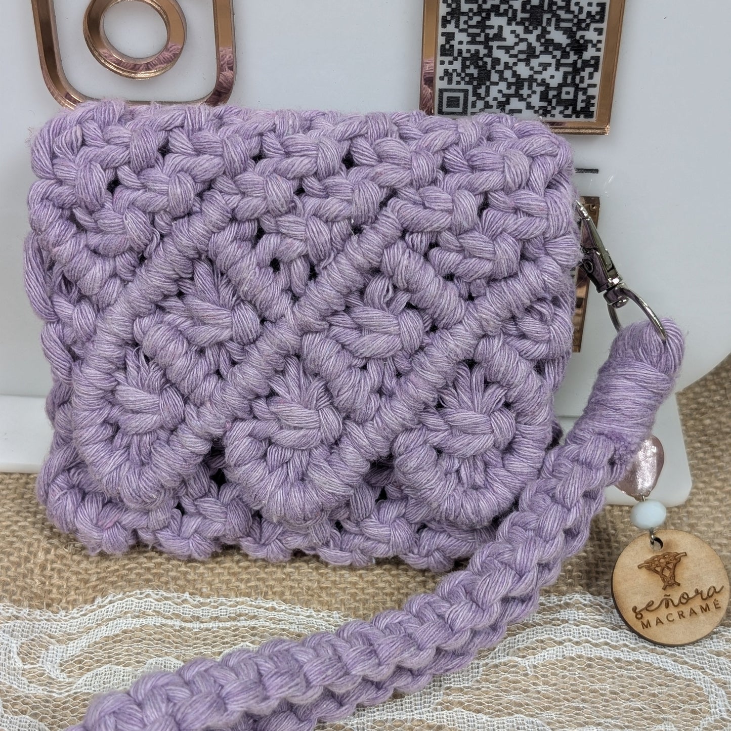 Taller Presencial Billetera o Wallet en Macramé