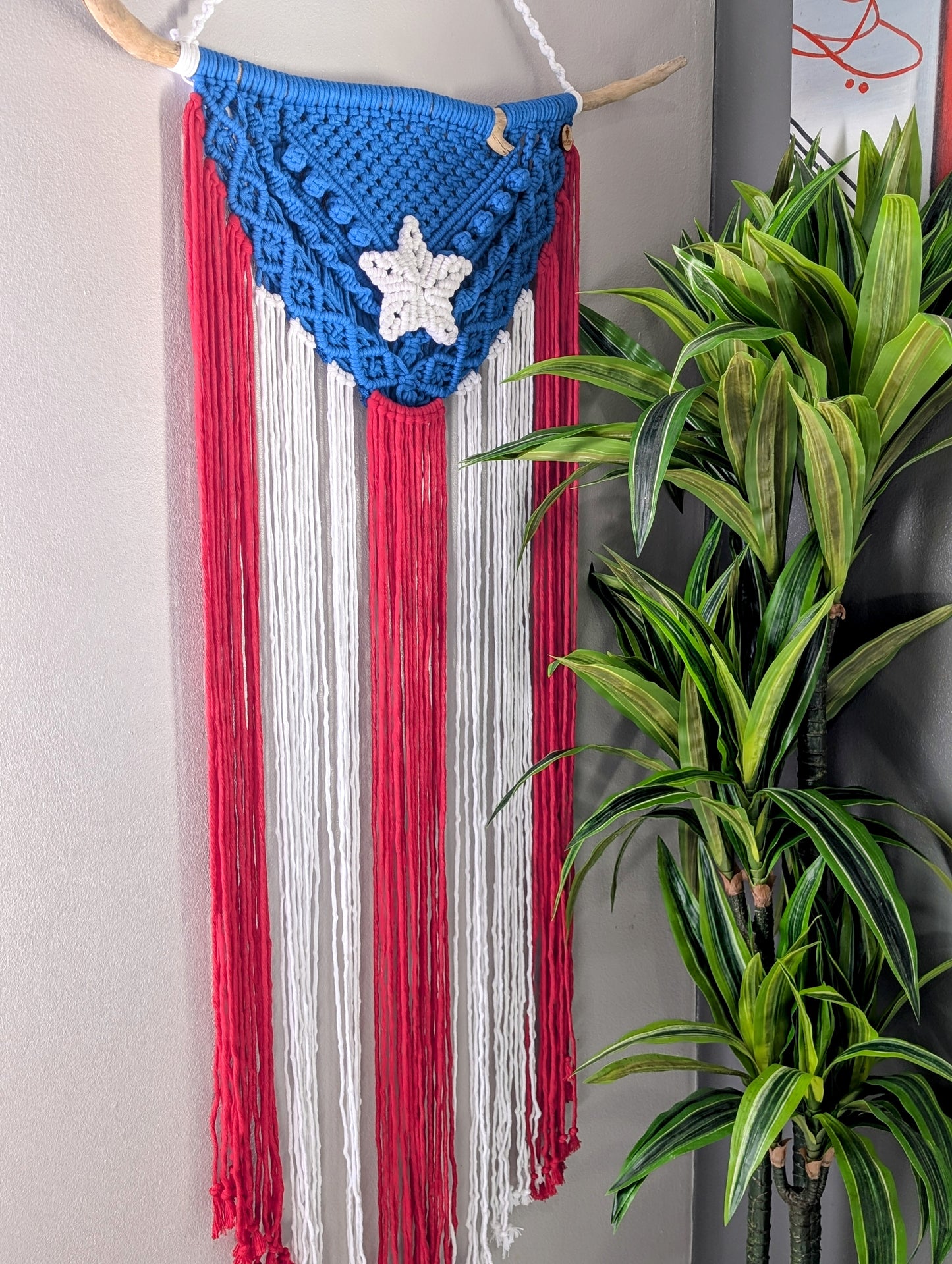 Bandera de PR Grande