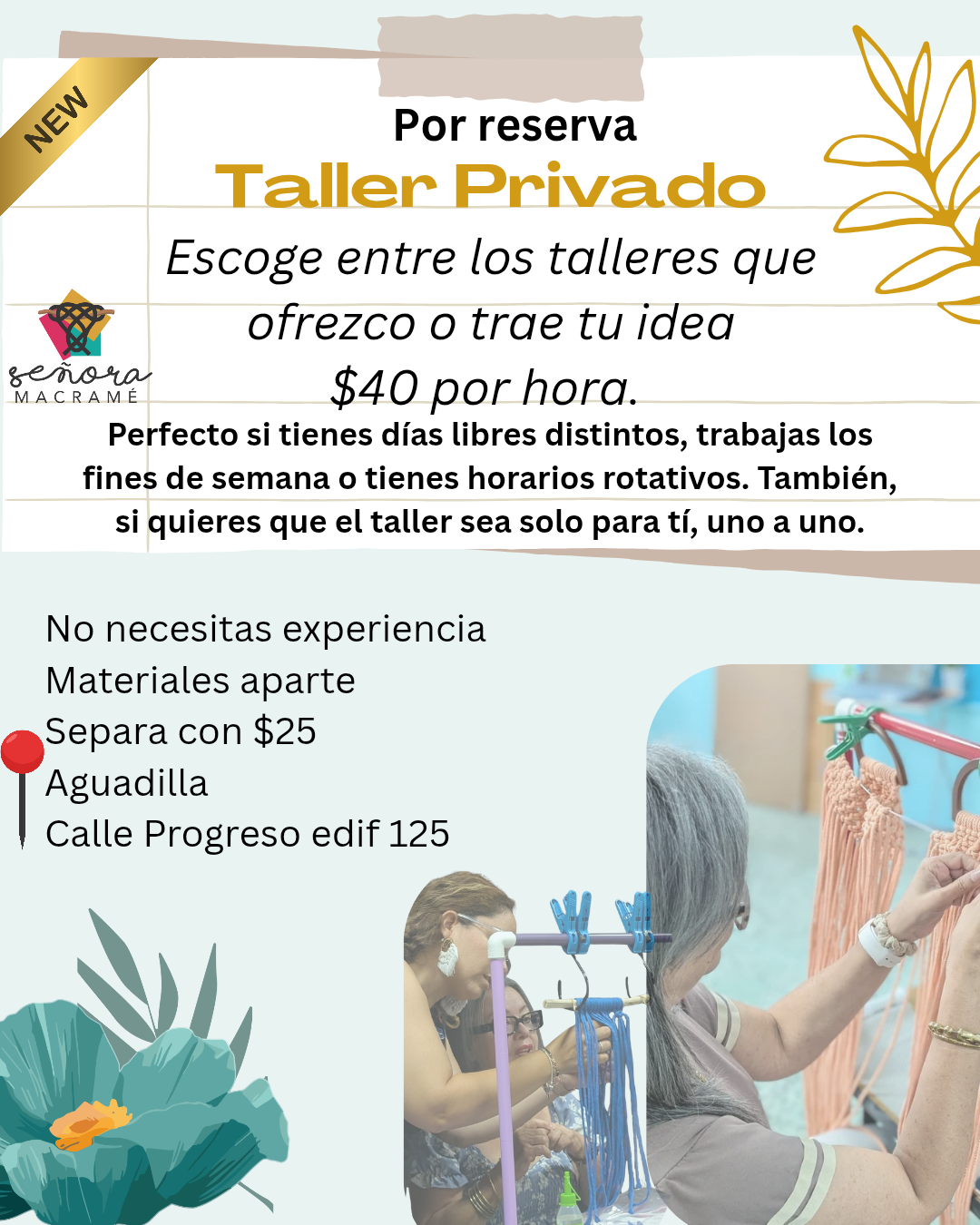 Taller Privado de Macramé