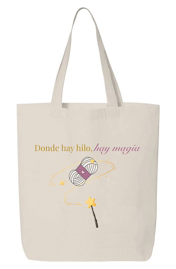 Bolso de mano Donde hay hilo, hay magia