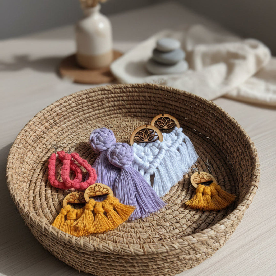 Paquete de Kit Materiales y Tutorial Aretes