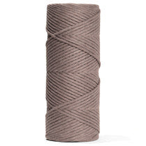 Macrame cord single strand 4mm - Wood Brown