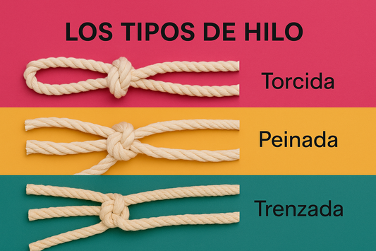 ¿Cuál hilo debo usar para mis proyectos de macramé?