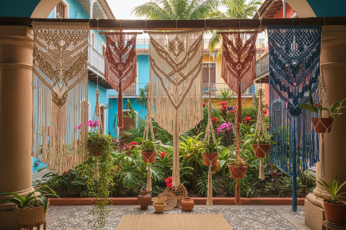 Macramé en Puerto Rico: Arte Textil, Tradición y Emprendimiento Creativo