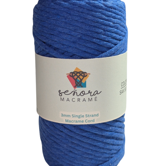 Urdimbre 3mm 90m Sax Blue
