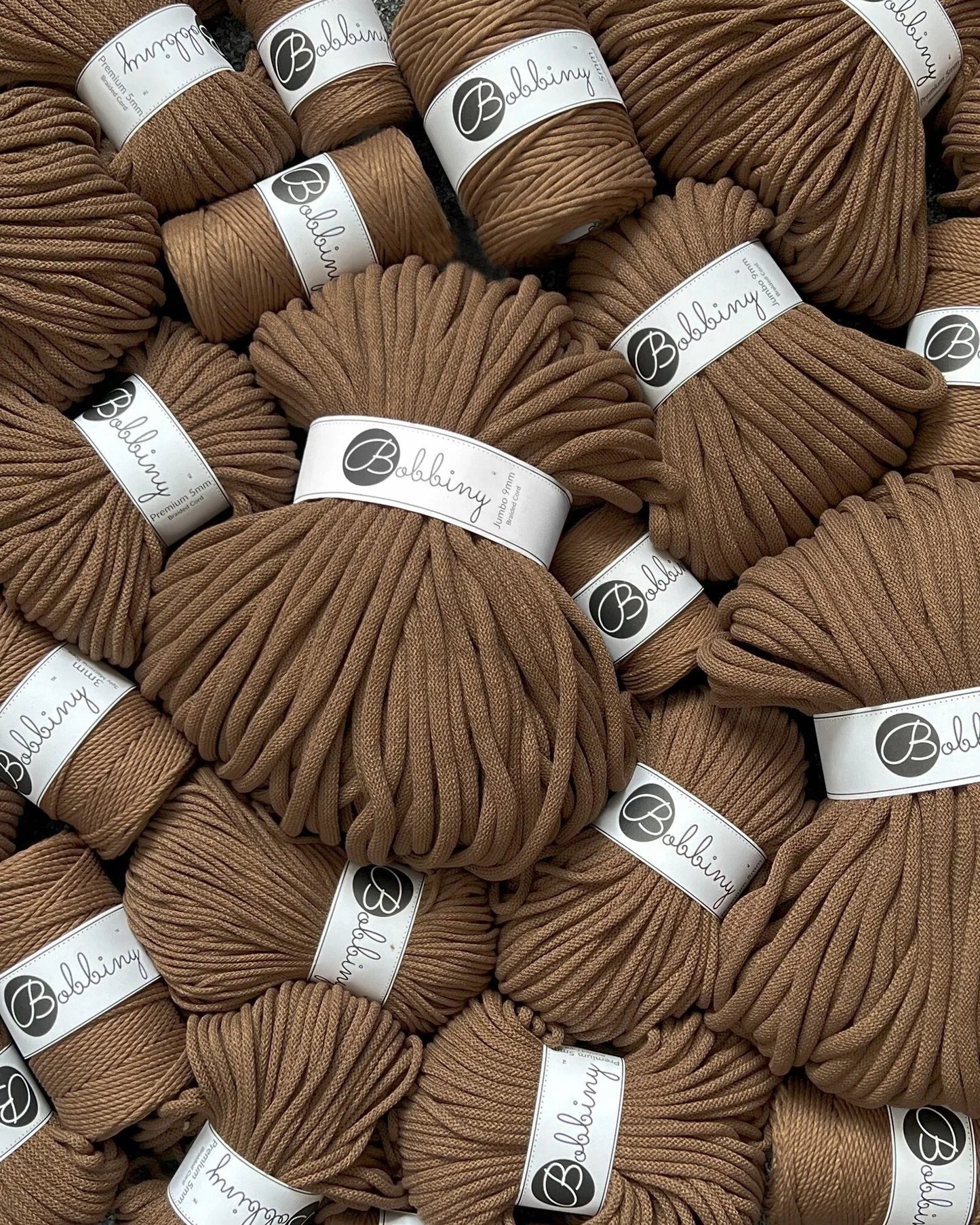 Braided Cord 5mm Nut Brown