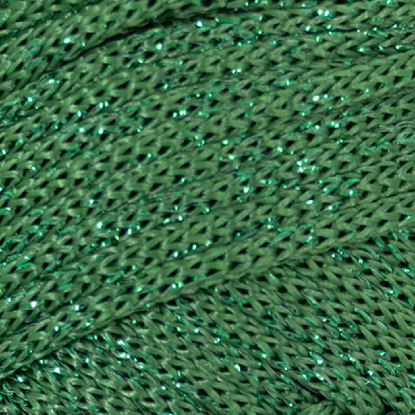 Hilo sintético con brillo 2mm Sparkle Benetton Green