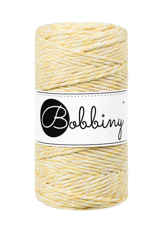 Macrame cord 3mm single strand Banana Shake