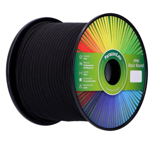 Paracord 8mm polipropileno por yarda