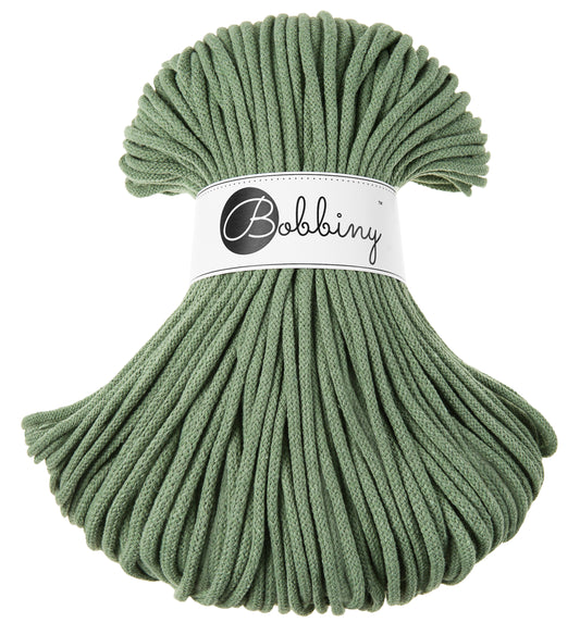 Braided cord 5mm - Eucalyptus Green