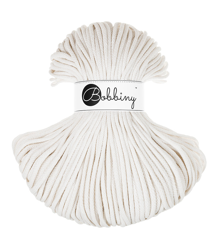 Braided cord 5mm Off White