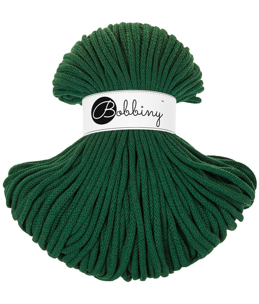 Braided cord 5mm Pine Green