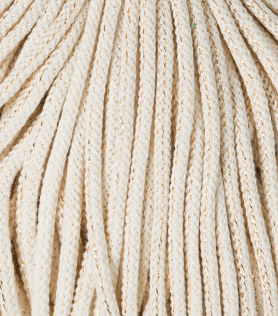 Braided Cord 5mm Golden Natural