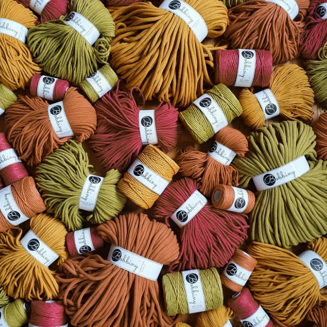 Braided cord 5mm - Mustard