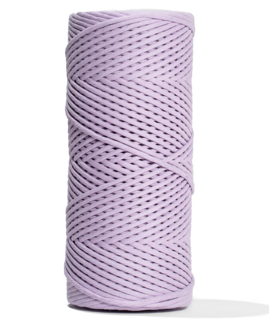 Cuerda de macramé, 4mm, Lila, Lilac, 220m, 720ft