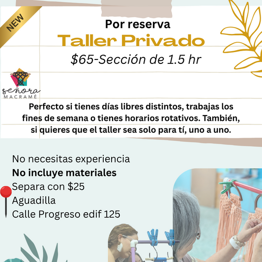 Taller Privado de Macramé