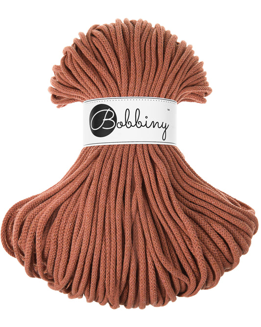 Braided cord 5mm - Terracotta