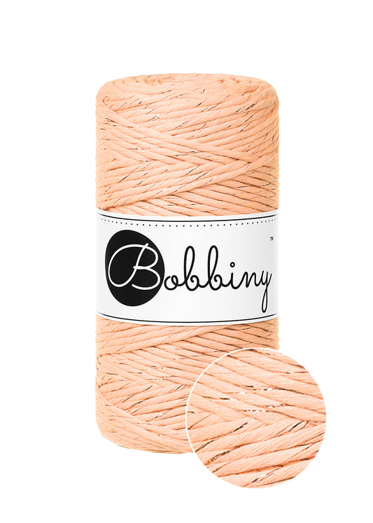 Macrame cord 3mm single strand - Unicolor Peach Fuzz