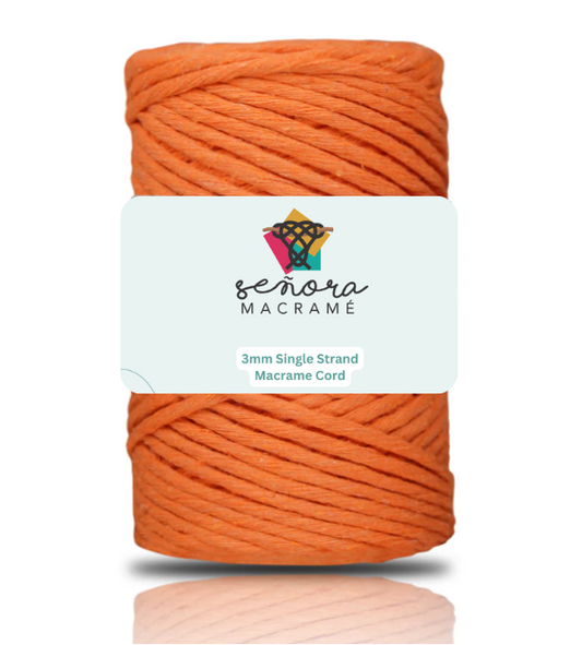 Urdimbre 3mm 90m Orange