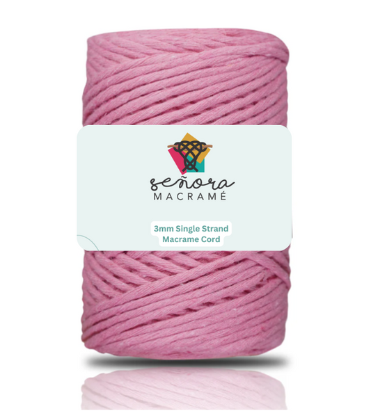 Urdimbre 3mm 90m Sugar Pink