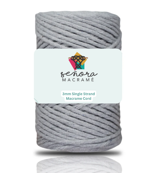Urdimbre 3mm 90m Grey