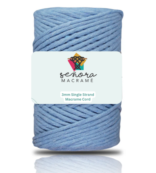 Urdimbre 3mm 90m Baby Blue